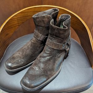 Steve Madden 12 brushed suede boots